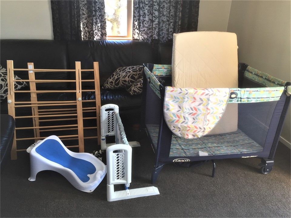 Baby equipment available