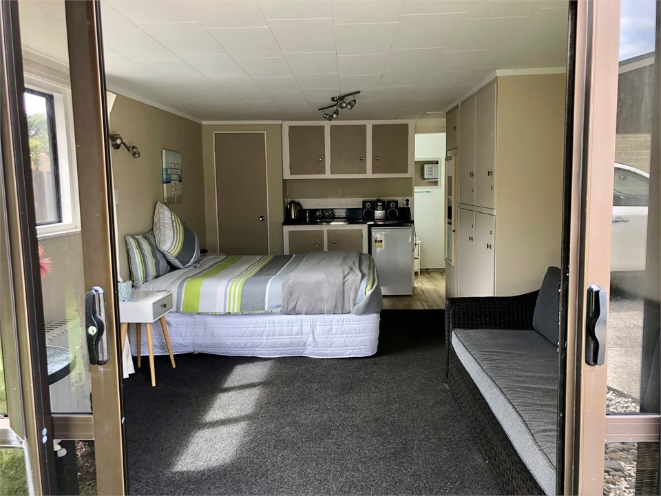 3rd Bedroom is a studio with Kitchenette and bathr