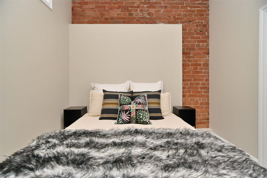 Bedroom 1 has a King bed