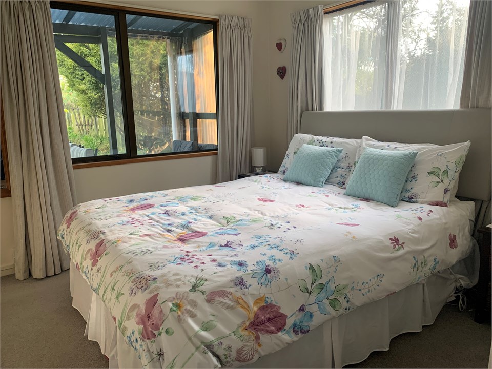 Wake up to a gorgeous view of the garden