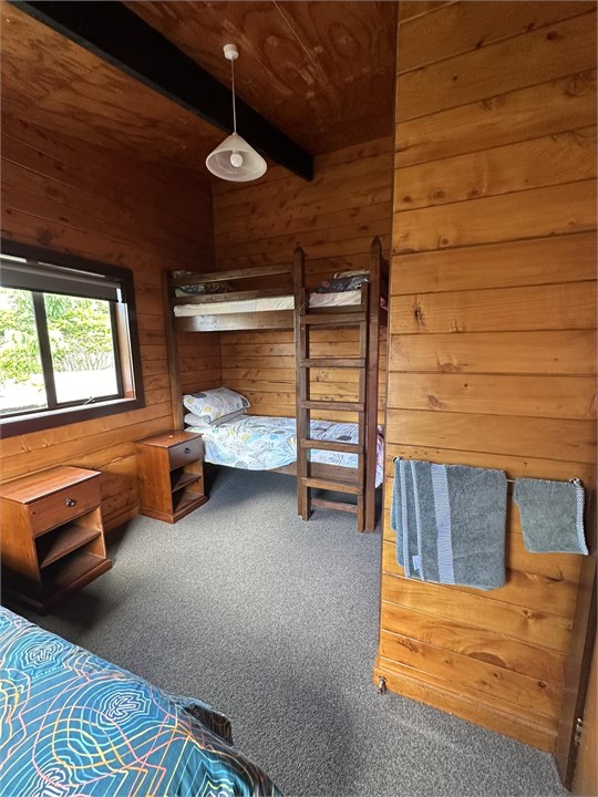 Bedroom #2 single bunks