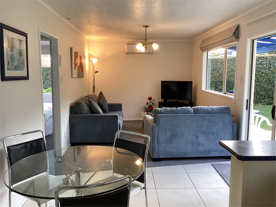 Open plan dining area