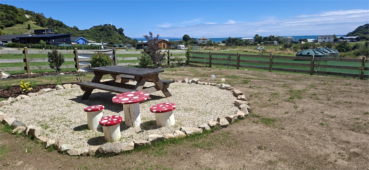 Garden, landscaping still a work in progress.