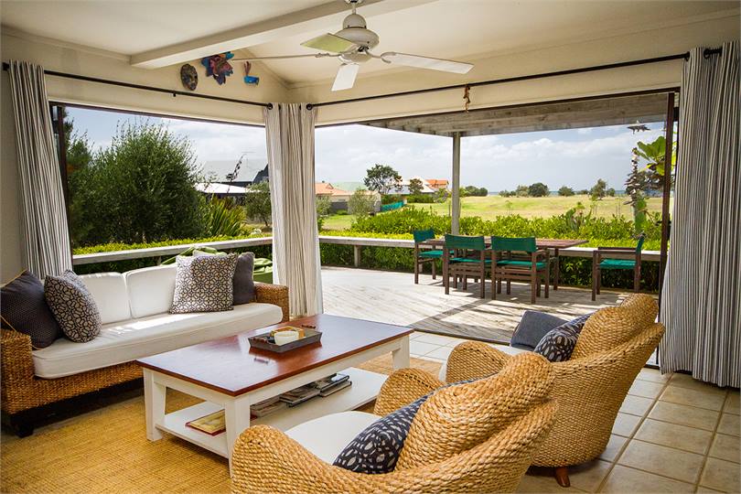 View from living room