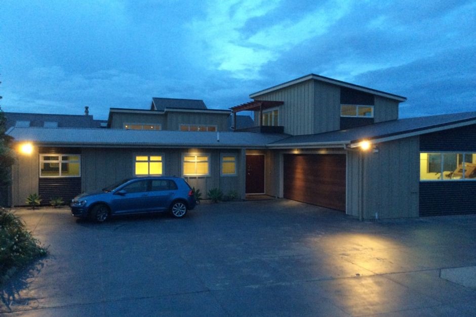 View of Longshore from driveway