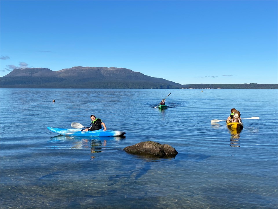 Kayaking at Cliff Road