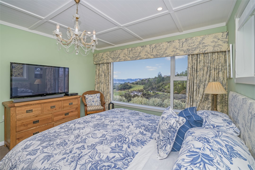 The Tui Main King Bedroom showing view