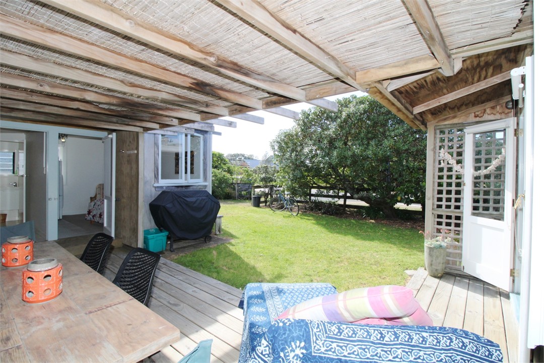 Dining and outside seating area