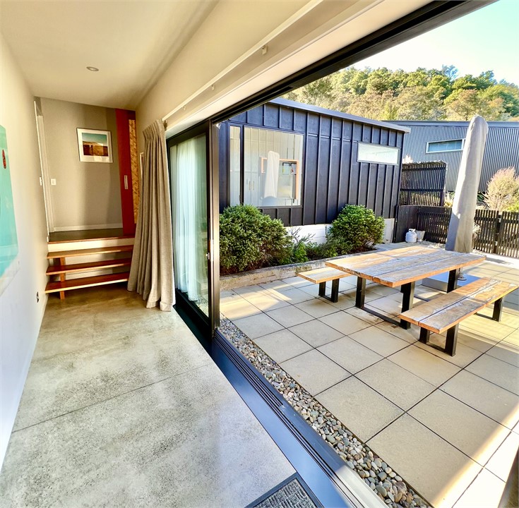 Gallery and courtyard