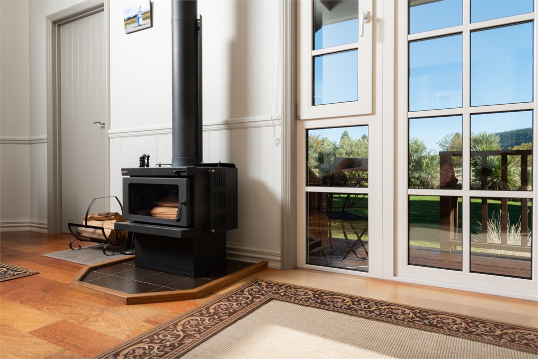 Log burner for those chilly winter days