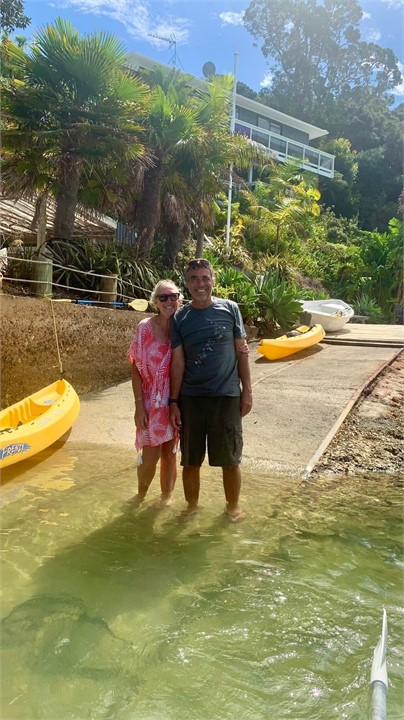 Your hosts at Kawau Lodge