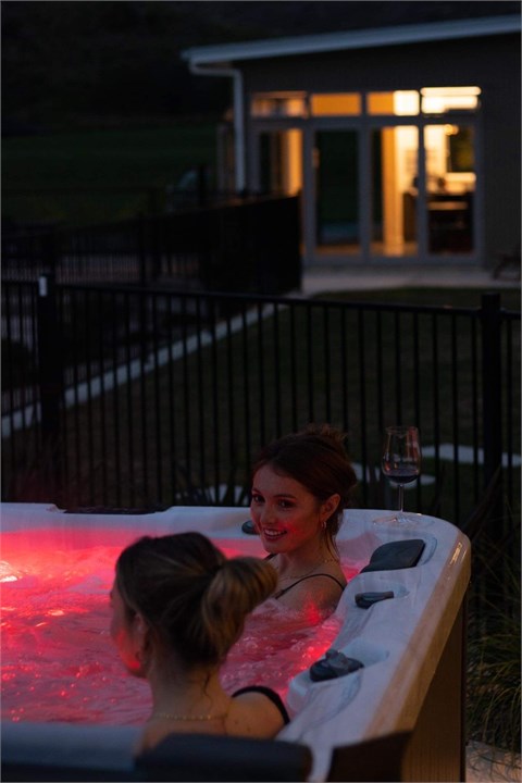 Relax in the evening in the spa