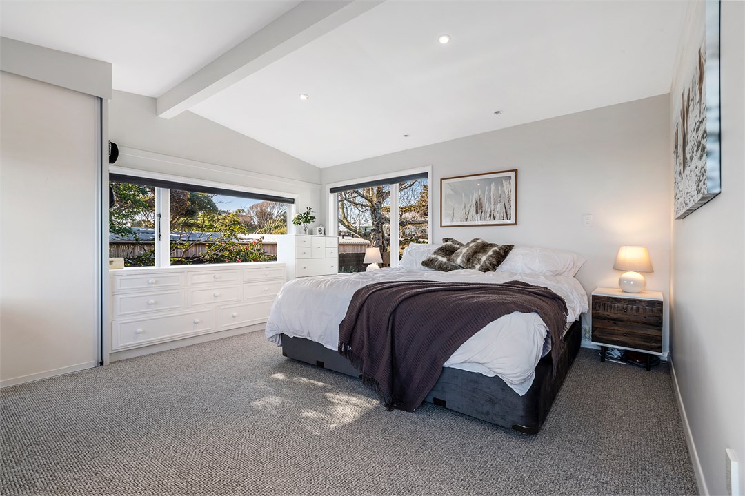 Master Bedroom with Cal King bed and ensuite