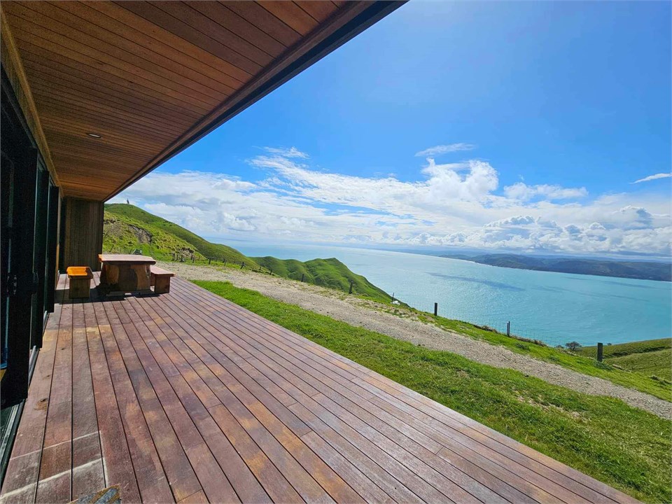 Ocean view from the deck