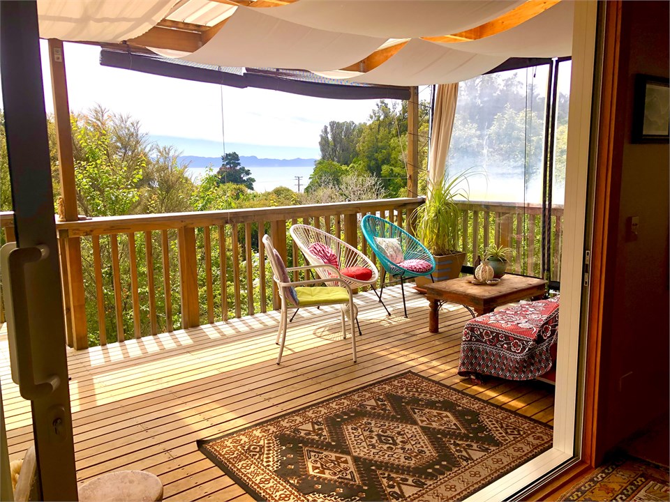 Balcony view from living room