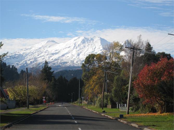View from our street