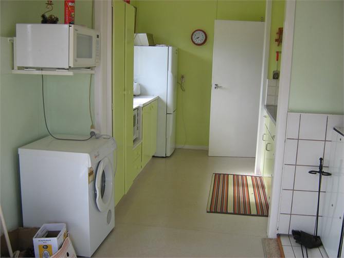 Kitchen view from living room