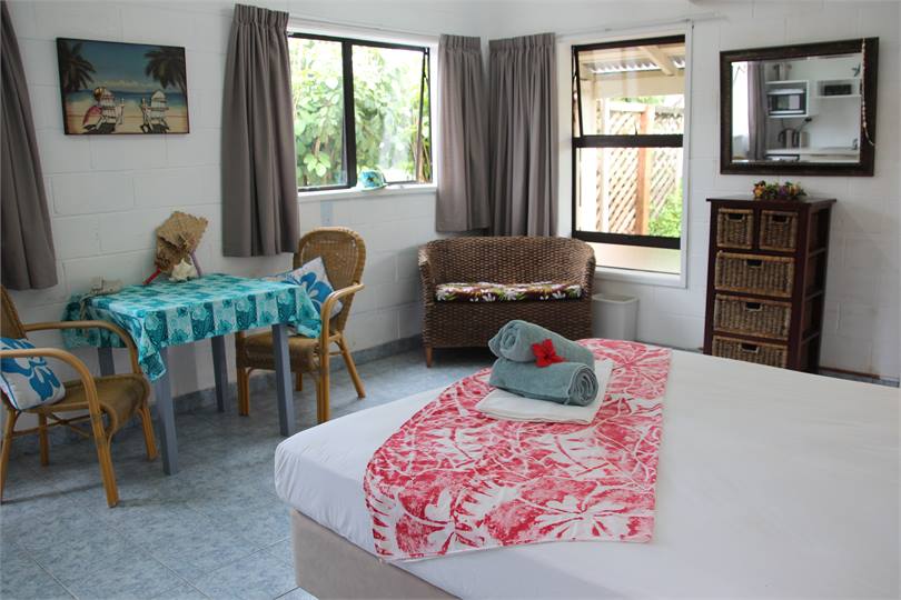 One of three ensuite bedrooms with kitchenette