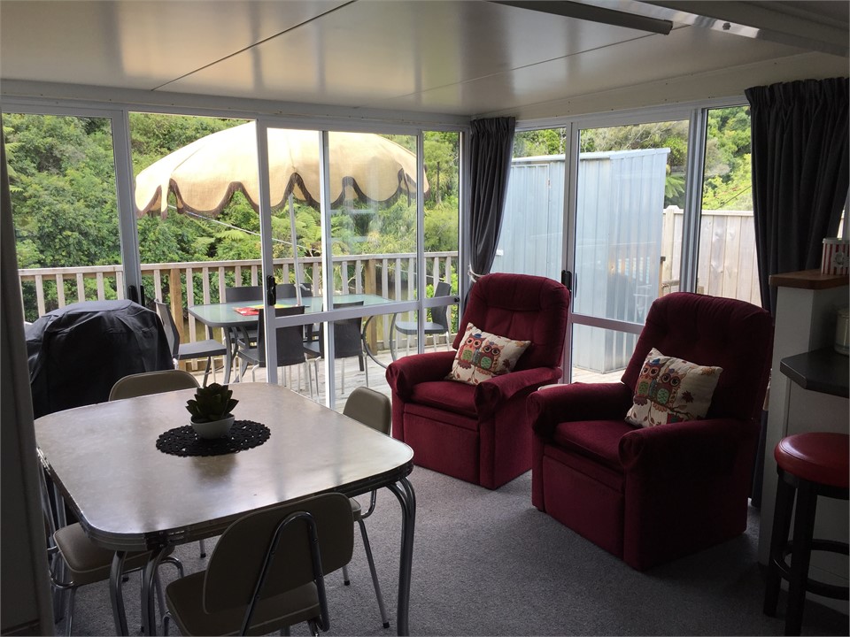 Dining room out to deck