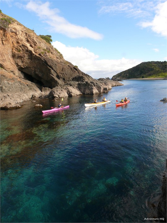 Kayaking in Bay