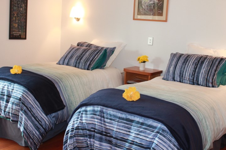 2 King Singles with shared bathroom