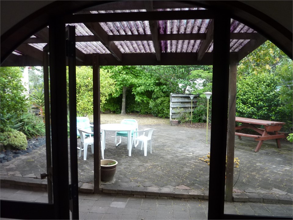 Garden outlook very private north facing