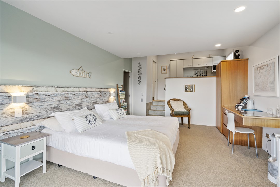 Downstairs bed is a super king or can be 2 singles