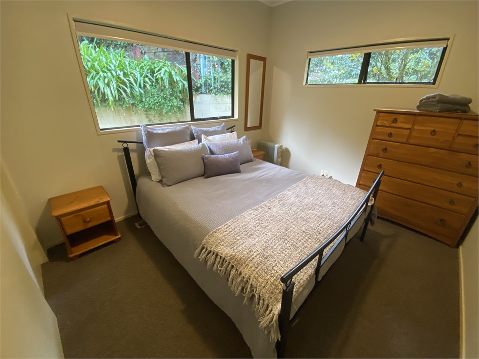 Bedroom 2 - Queen bed. On ground floor adjacent to