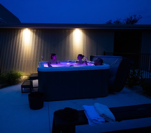 Night time spa