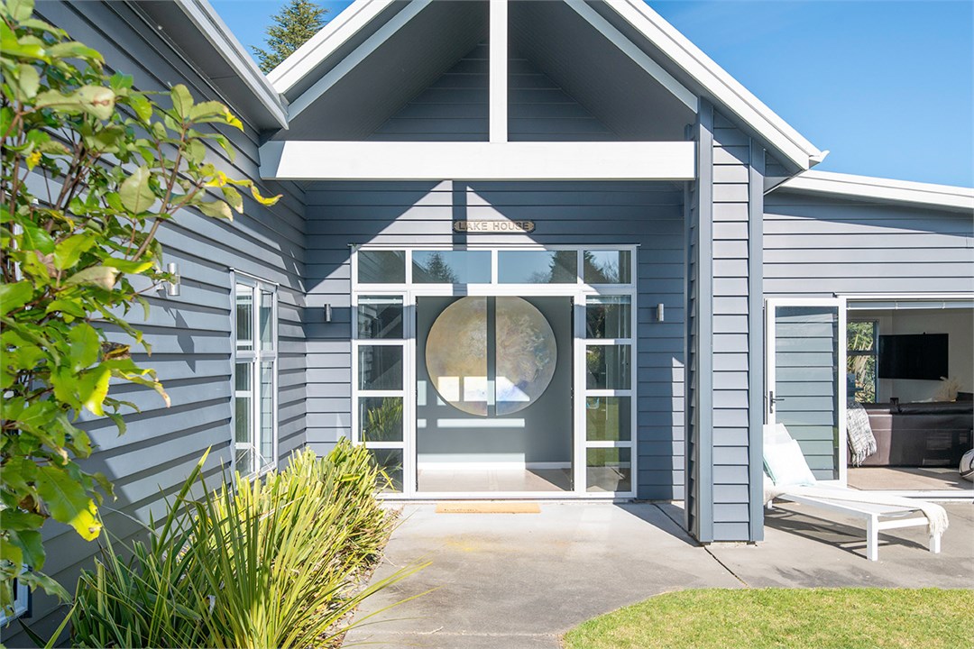 Sunny front entrance