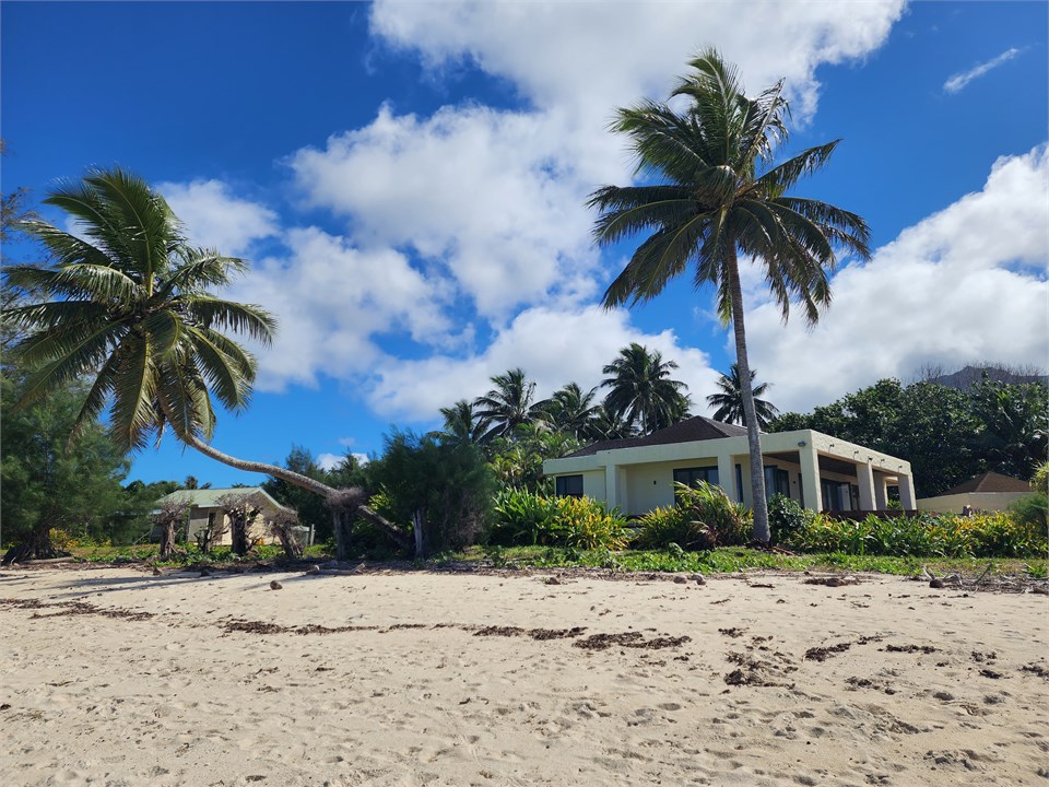 House from the beach