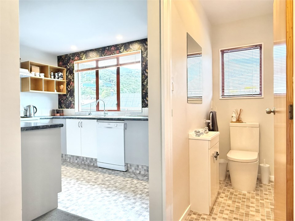 Separate toilet on the 2nd floor