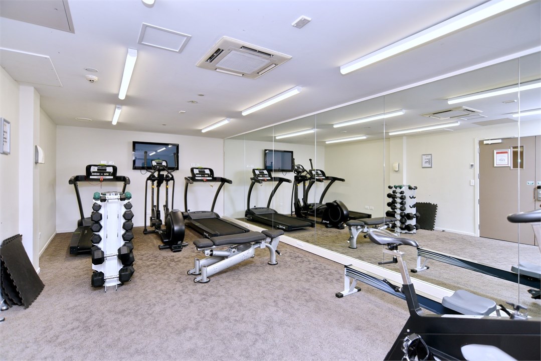 Gym for the apartments