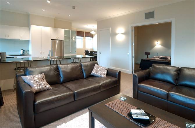 Spacious living areas.