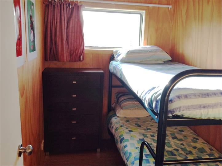 Bunk room as well as Queen bedroom