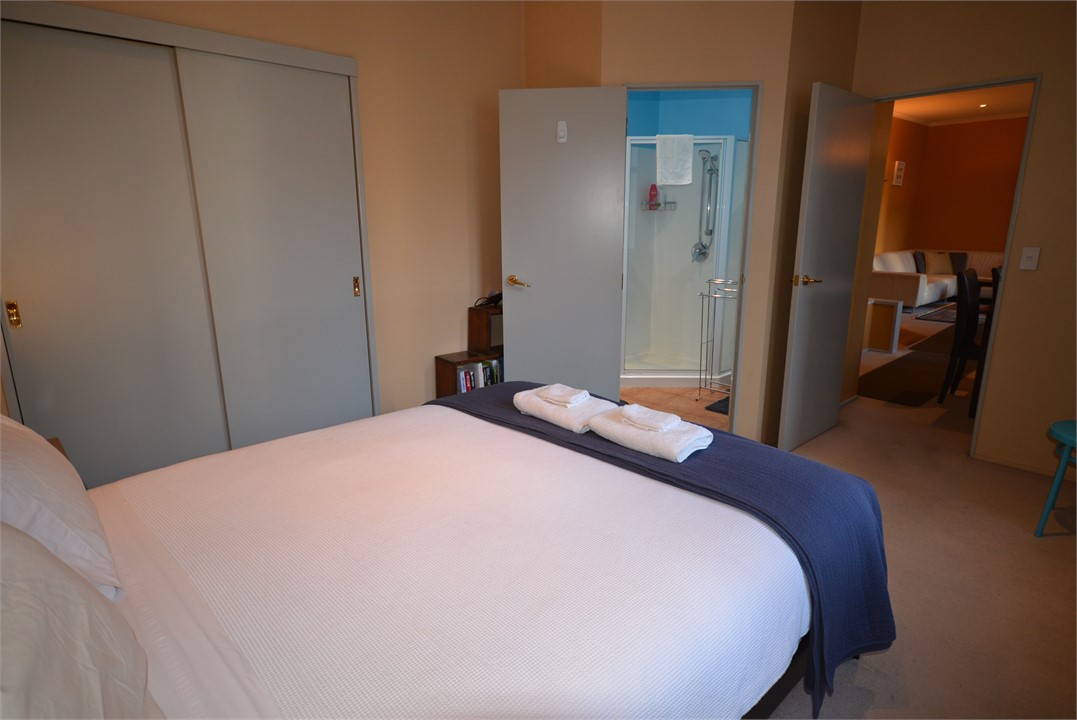 Master bedroom with ensuite, double wardrobe