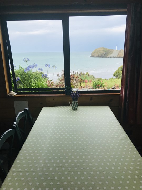 View from kitchen table