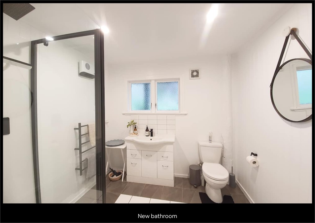 New Bathroom ( 1 of 2 bathrooms)