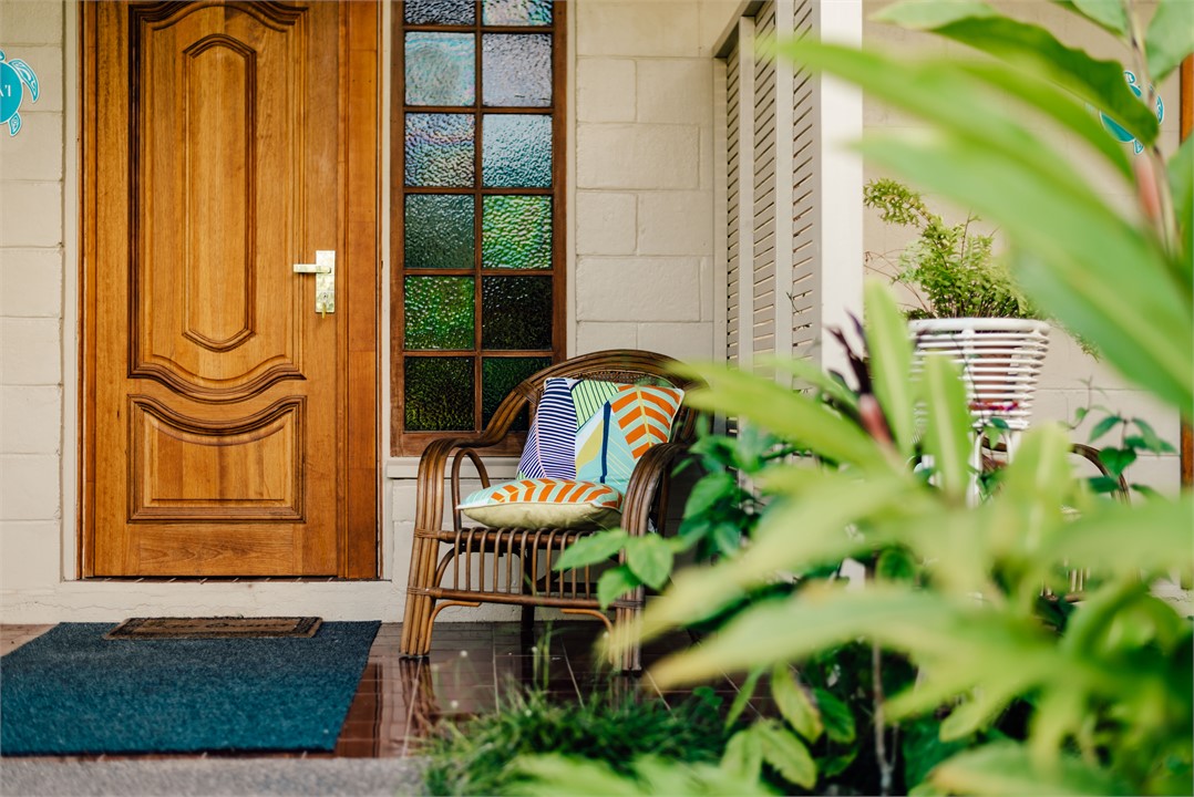 Entrance to Villa TAI