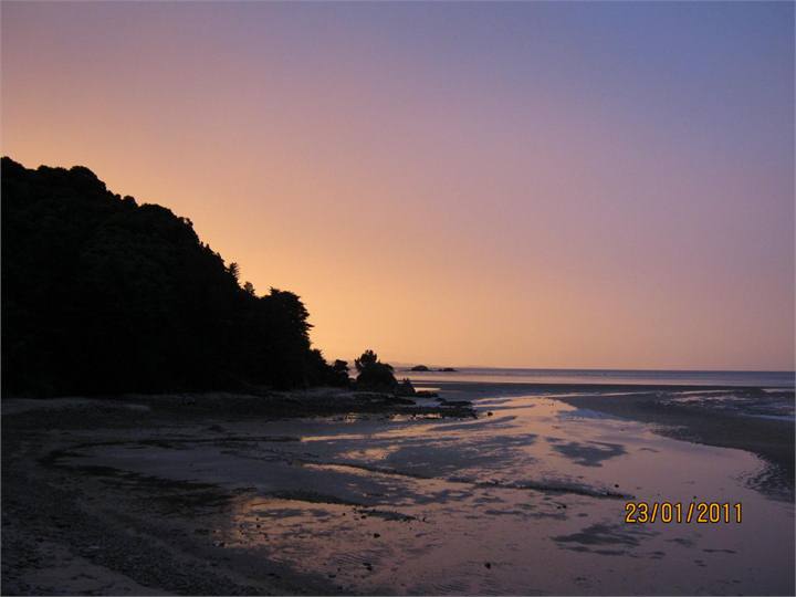 Wainui sunset