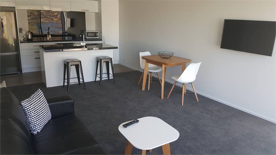 Spacious lounge area