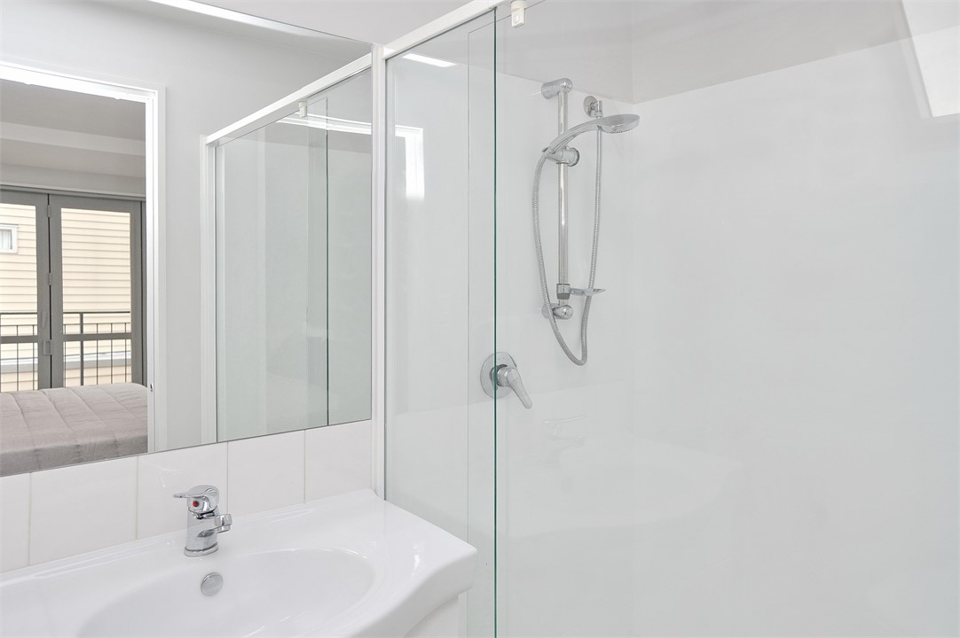 Regents A: Bathroom 2 has a shower and toilet