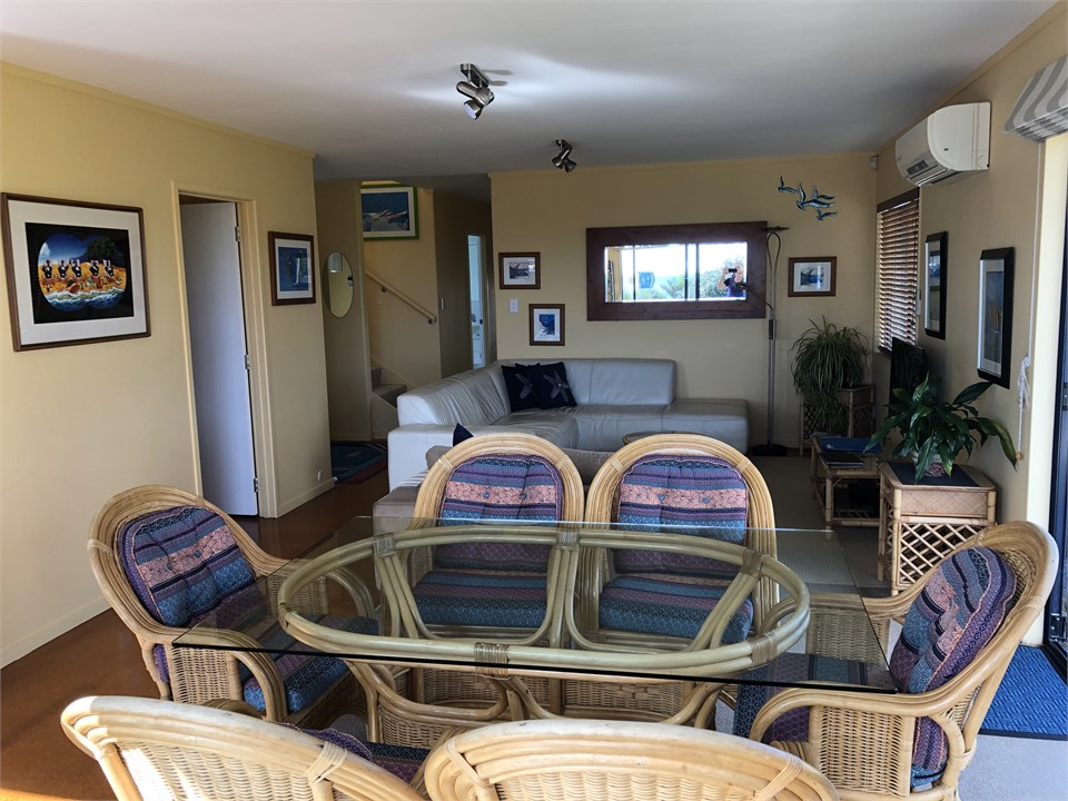 Dining area and lounge