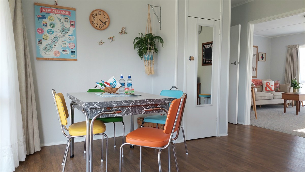 Dining area, highchair available by request