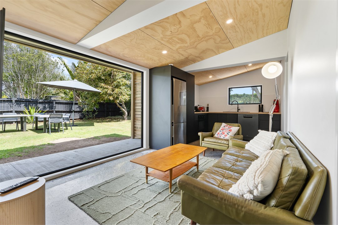 Open plan kitchen / living area