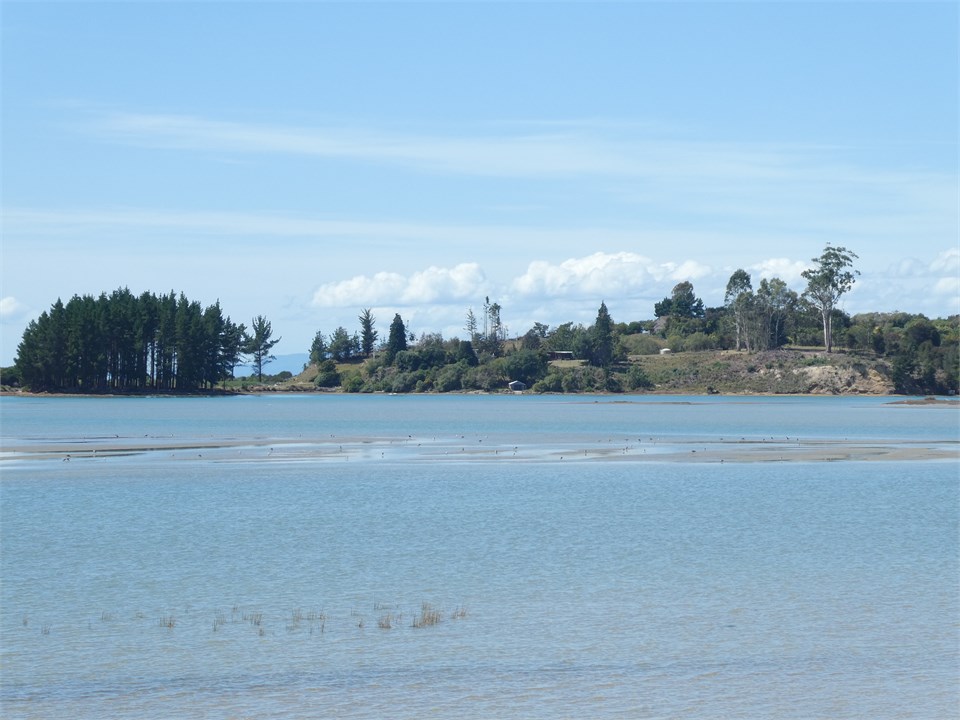 View of Harry Place from across Moutere Inlet