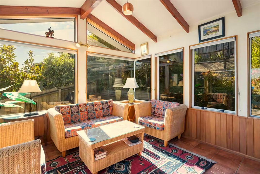 Conservatory for morning coffee and sunshine