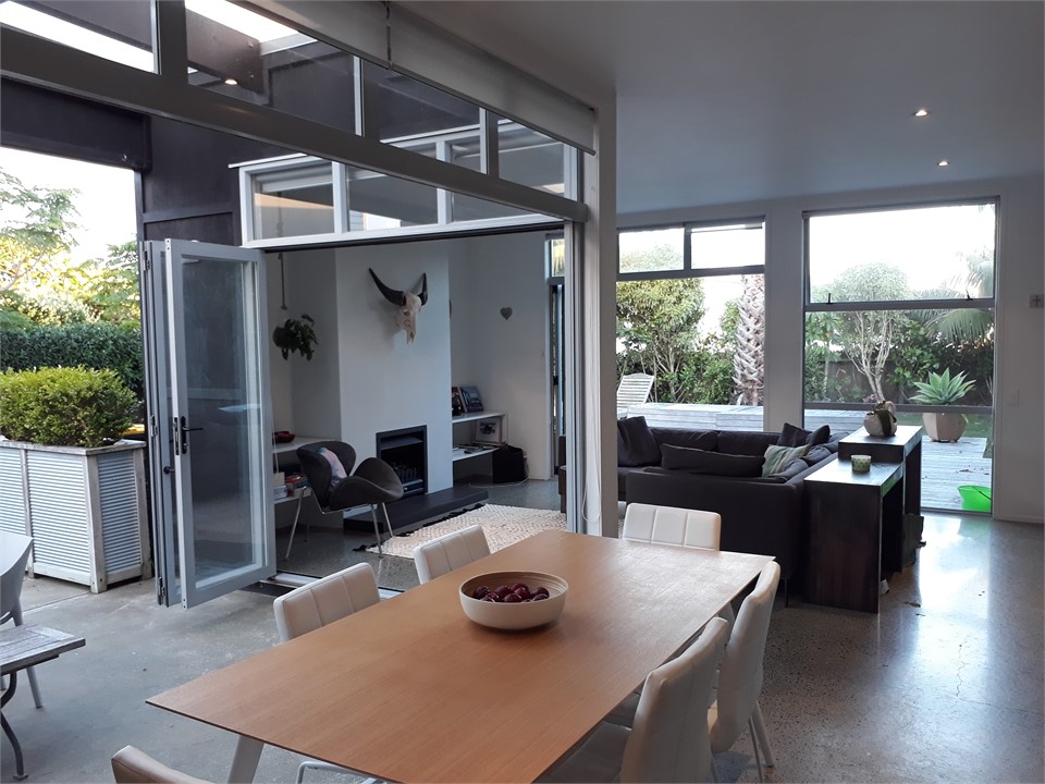 Open Living Dining area