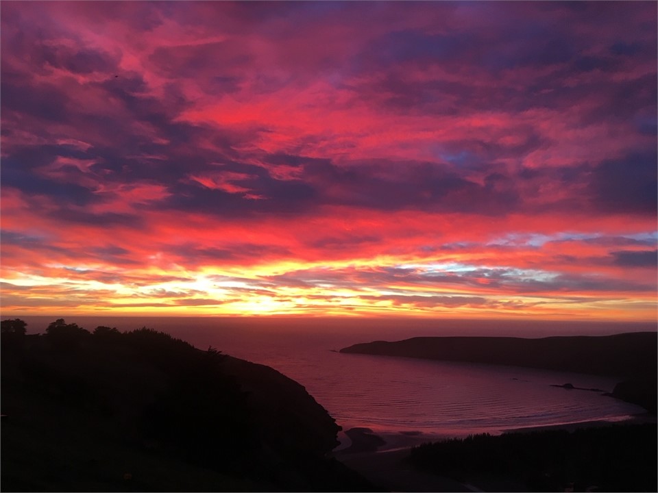 Early morning sunrises from the huge expansive dec