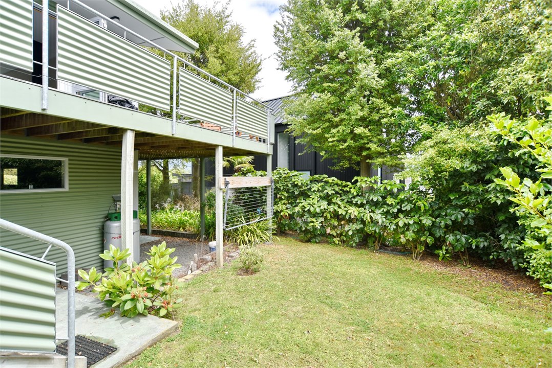 View of the garden of the property